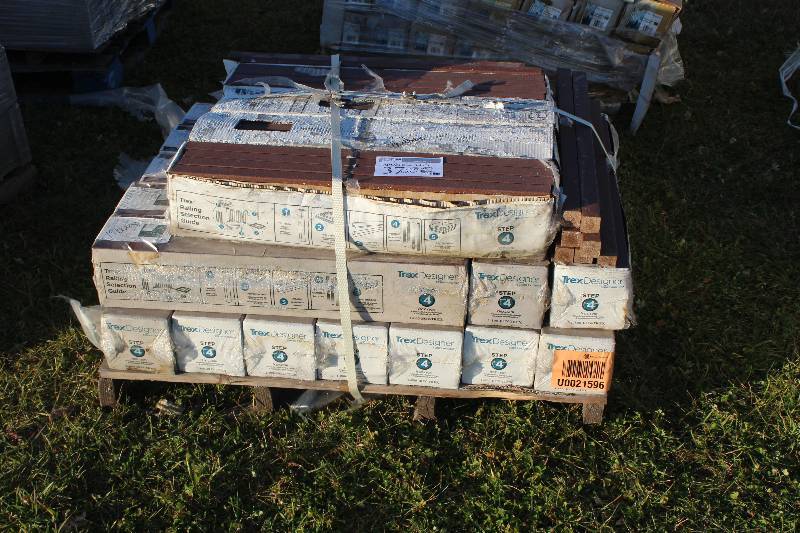 Lot of (19) Boxes of Trex Designer Banister Kits