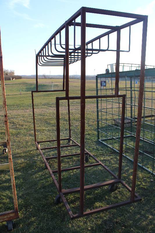4-Wheel Steel Rack