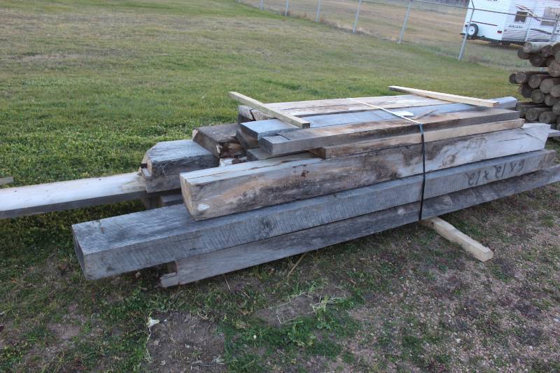 Lot of (Approximately 15) Wood Beams