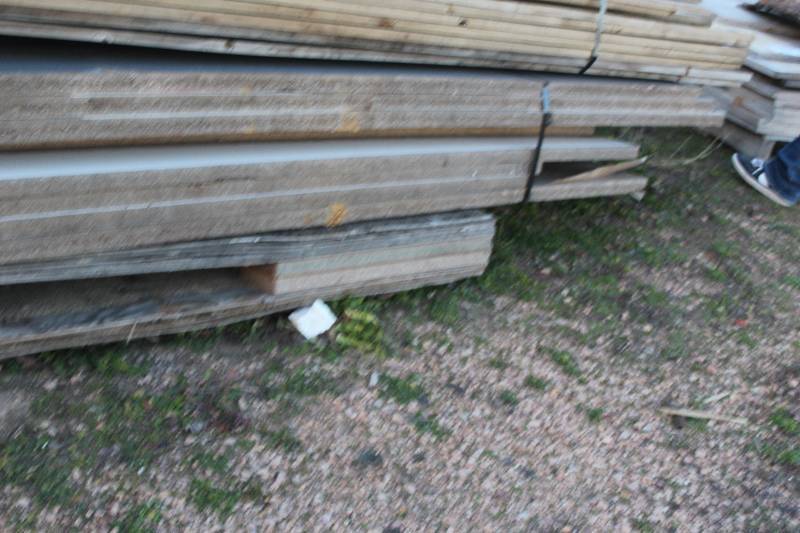 Lot of (Approximately 5) Particle Board Sheets