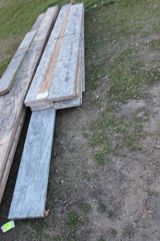 Lot of (Approximately 12) Wood Boards