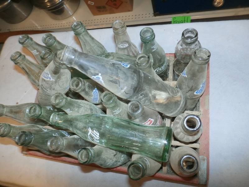 coke casepop bottles.