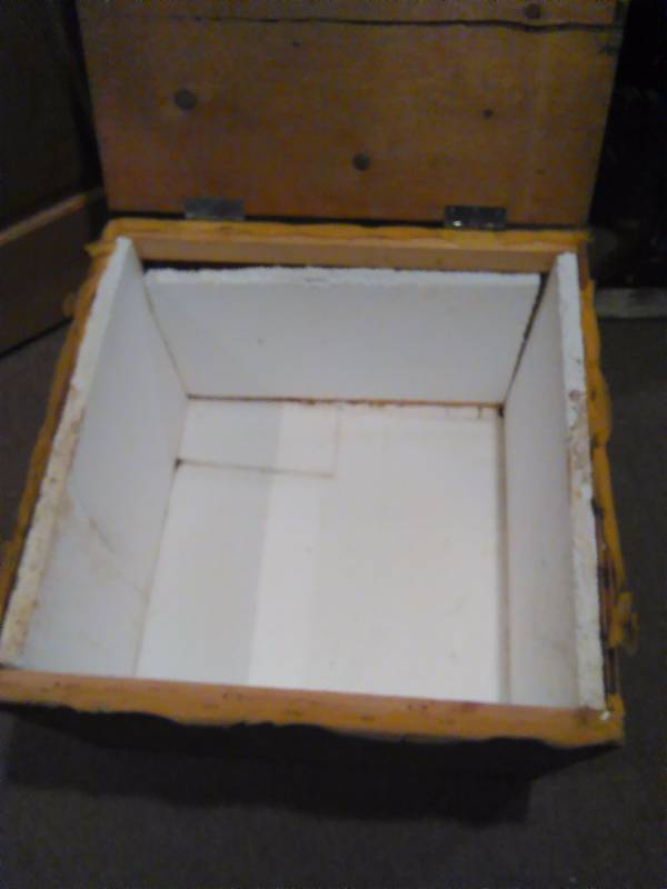 lot 8 image: Wood Storage Boxes (3) sizes vary