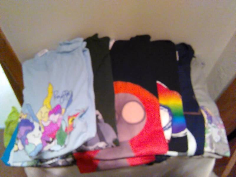 lot 24 image: T-Shirts (18), Adult Medium, New, assorted color and prints
