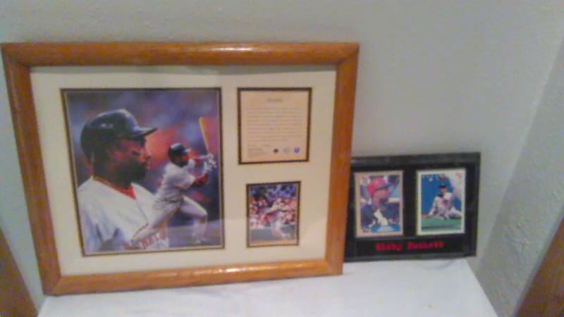 lot 104 image: Kirby Pucket MN Twins Limited Edition Series New in Shrink Wrap.  Kirby Plaque included