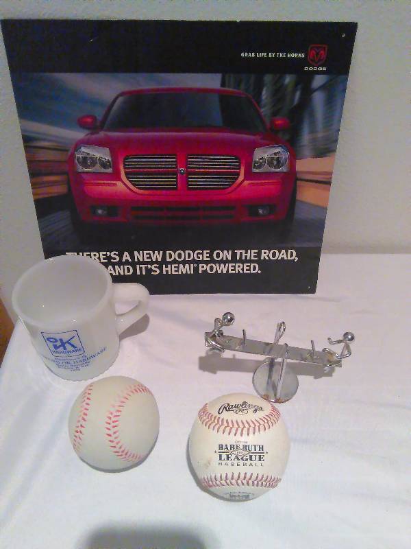 lot 112 image: Baseballs (2) and more, see pictures for full detail