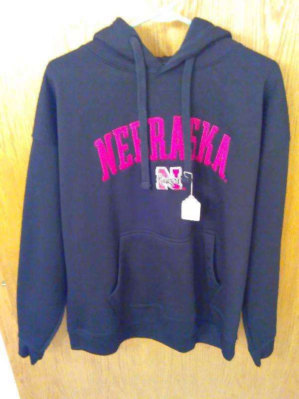 lot 142 image: Hooded Sweatshirt, New, Nebraska Huskers, Size Large