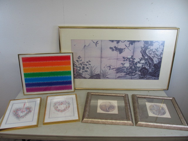 lot 14 image: Lot of Framed Art