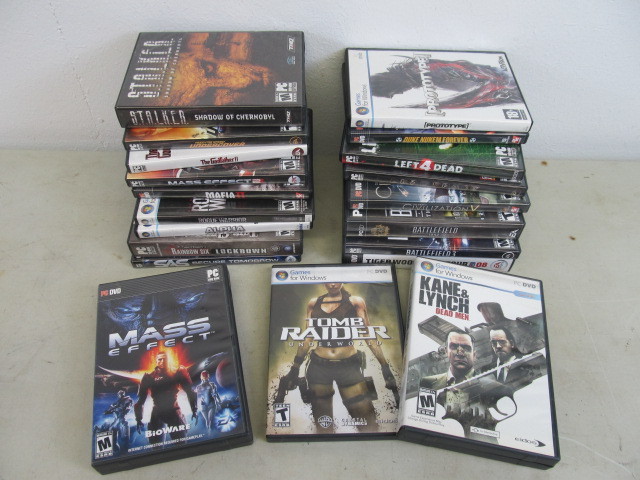 lot 27 image: Lot of PC Video Games