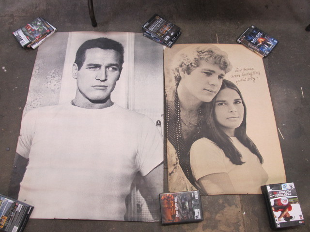 lot 28 image: Original 1960s Movie & Paul Newman Poster