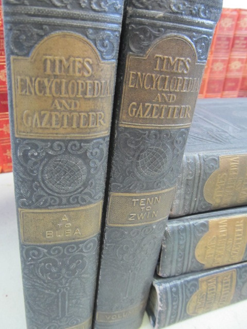 lot 32 image: 2 Antique Book Sets