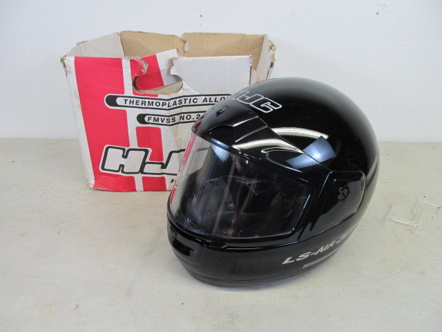 lot 46 image: MINT Unused HJC Snowmobile Helmet