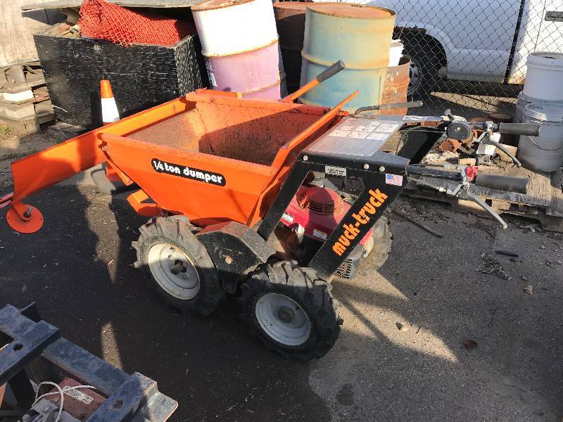 Muck Truck with Plow #2
