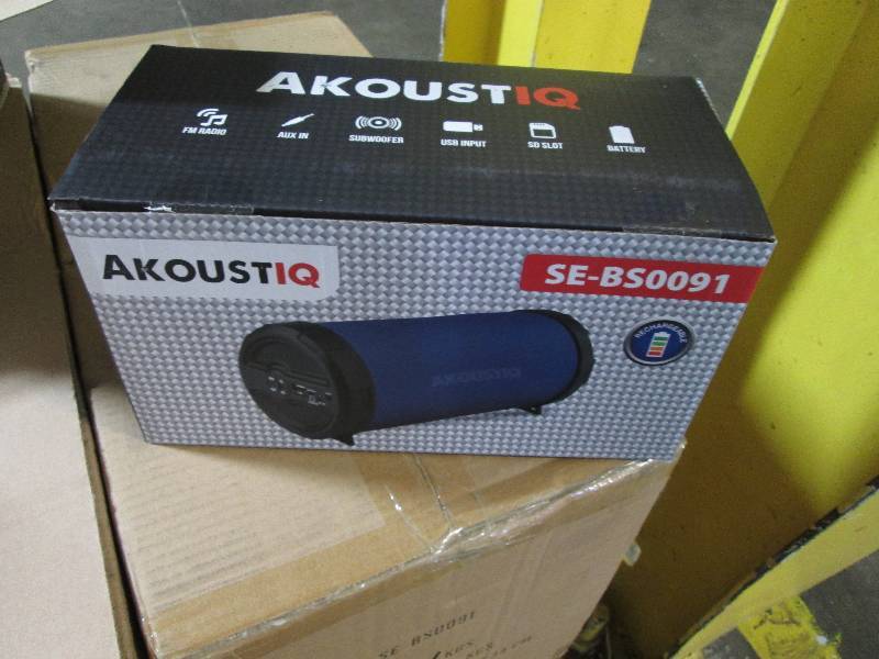 Bluetooth Portable Speaker With Rechargeable Battery - Brand New
