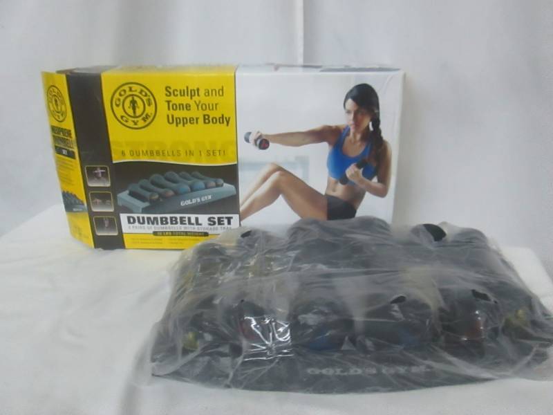 lot 40 image: Golds Gym Dumbbell Power Set