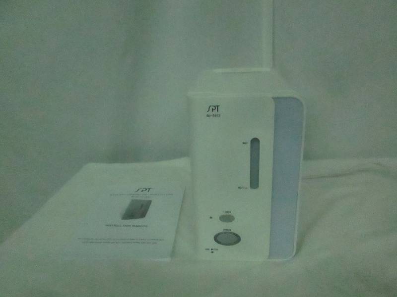 lot 39 image: SPT Warm Mist Humidifier with Aroma Therapy
