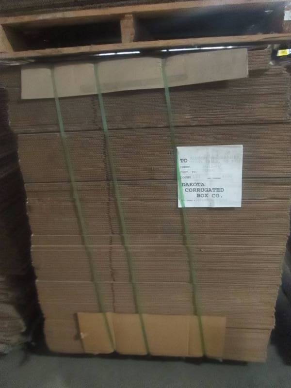 Pallet of Cardboard Boxes