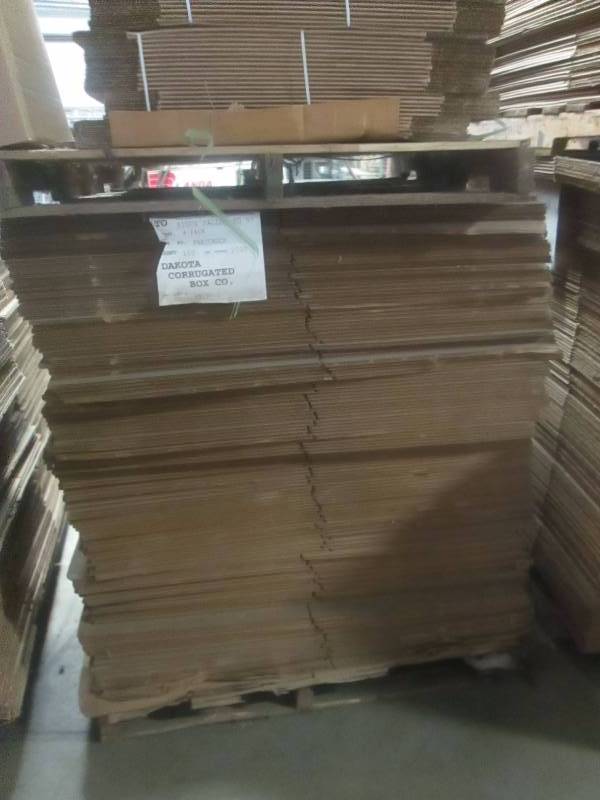 Pallet of Cardboard Boxes