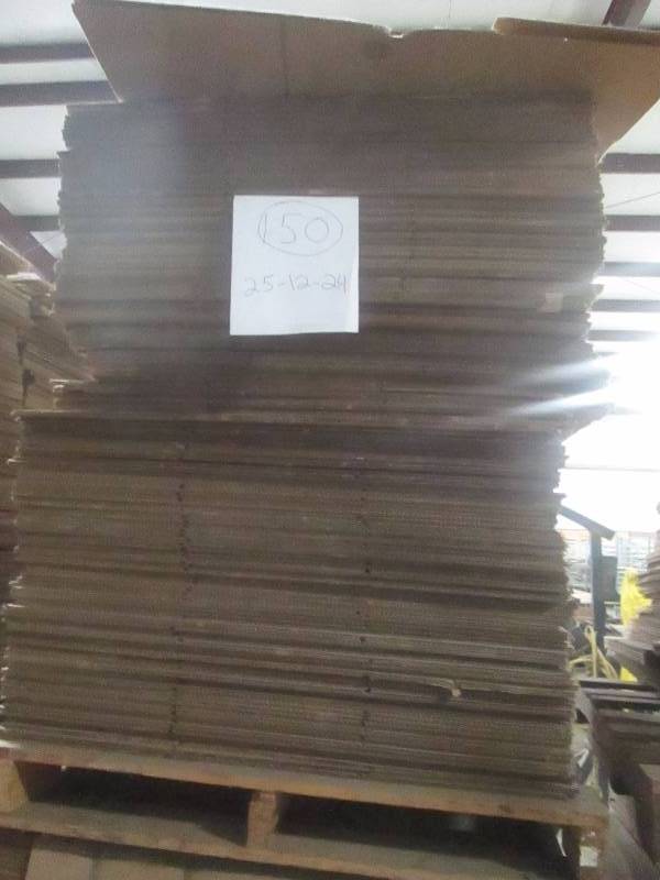 Pallet of Cardboard Boxes