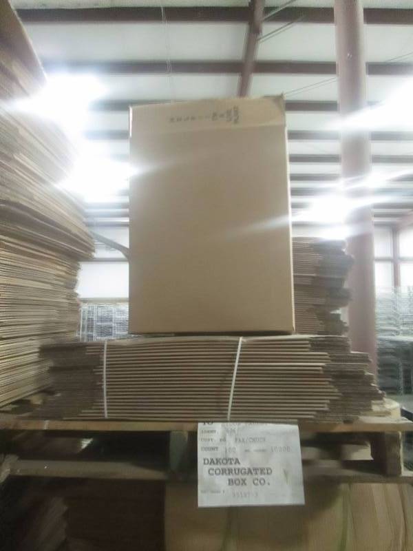 Pallet of Cardboard Boxes