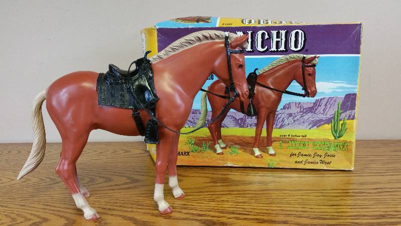 lot 41 image: Marx Brand Pancho - A Johnny West Pony