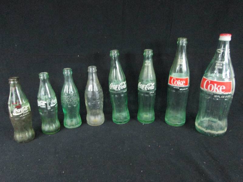 lot 48 image: Coca Cola Glass Bottles