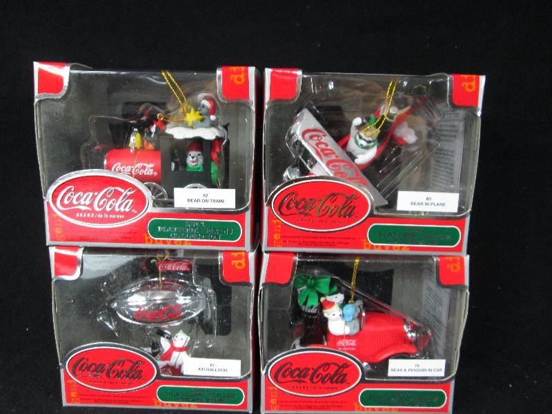 lot 20 image: Cavanagh Coca Cola Tree ornaments