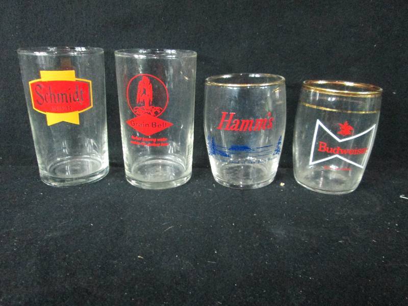 lot 95 image: Vintage Beer Glasses