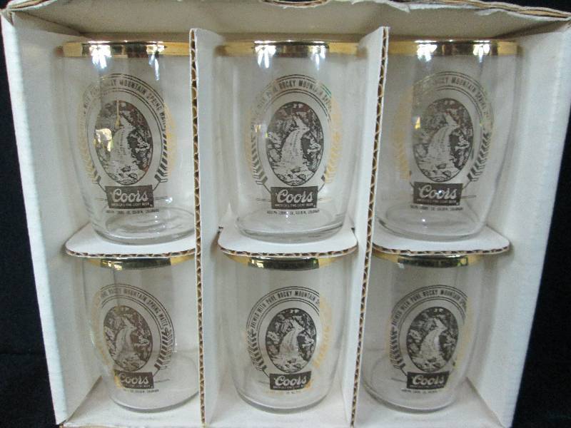 lot 96 image: Coors Beer Glasses