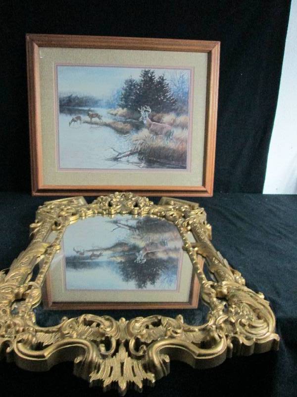 lot 128 image: Picture & Mirror