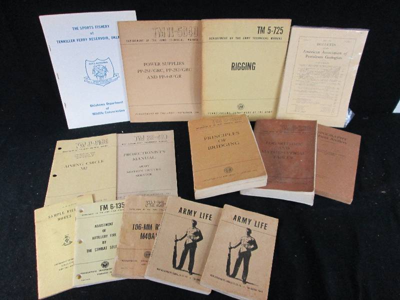 lot 216 image: Army Life & Training manual