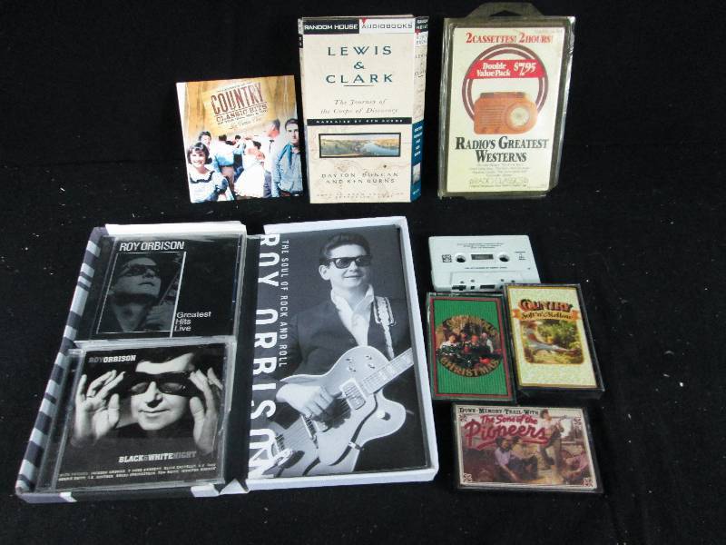 lot 236 image: Roy Orbison CD Set & Cassettes