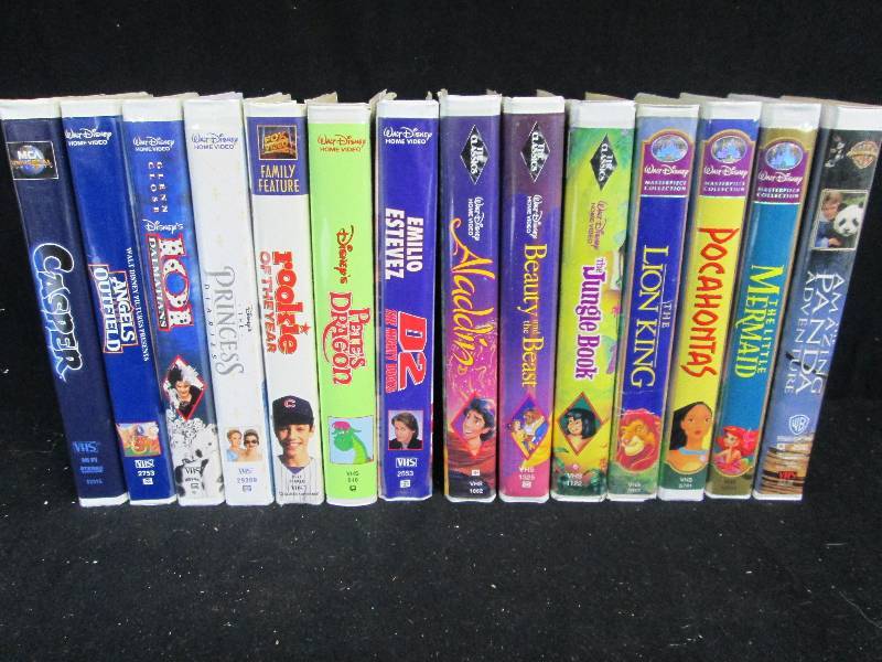 lot 260 image: Disney VHS Tapes