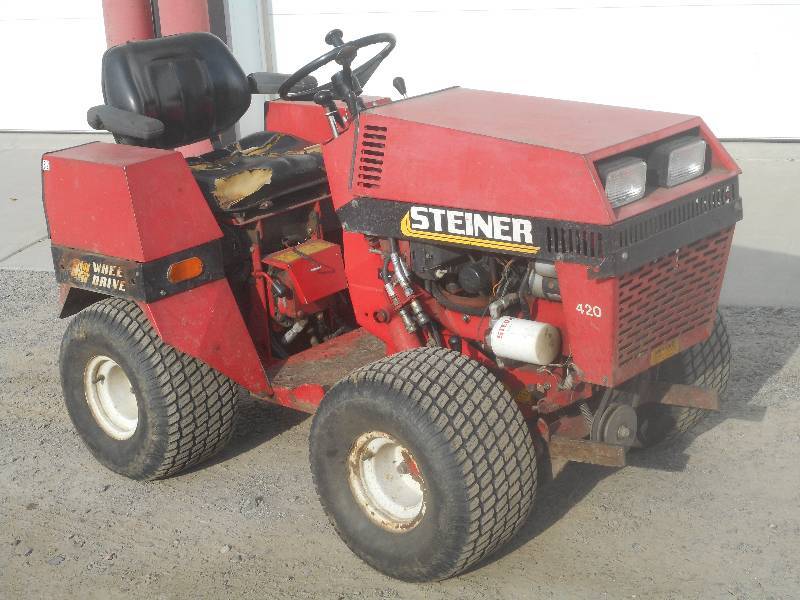 Steiner Model 420 Articulating Tractor | LE November Consignments #5 ...