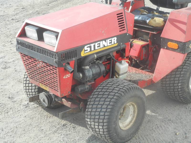 Steiner Model 420 Articulating Tractor | LE November Consignments #5 ...