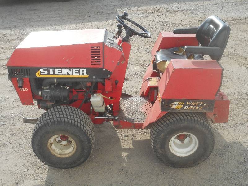 Steiner Model 420 Articulating Tractor | LE November Consignments #5 ...