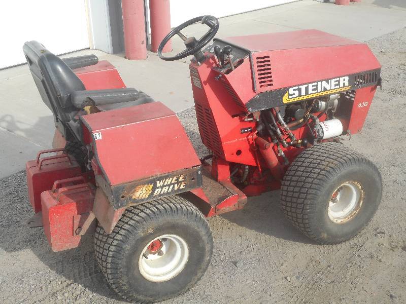 Steiner Model 420 Articulating Tractor | LE November Consignments #5 ...