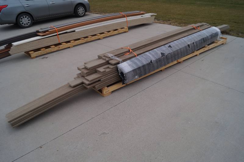 Composite Decking & Metal Flashing