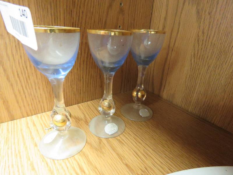 Vintage Wine Glasses