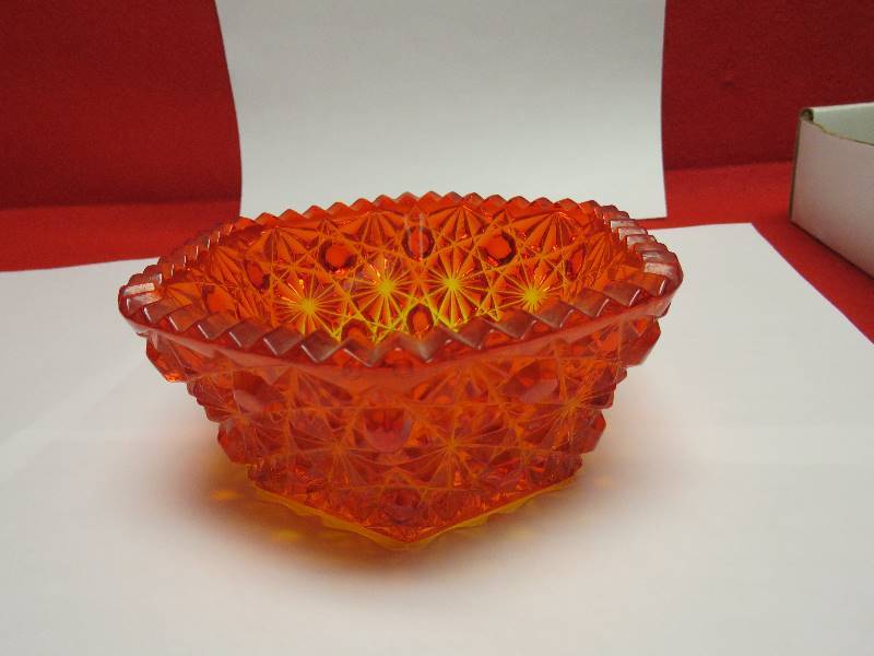 Vintage Red Glass