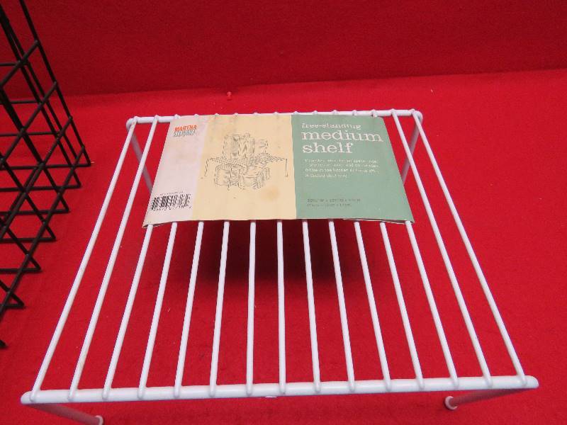 Wire Shelf and Basket