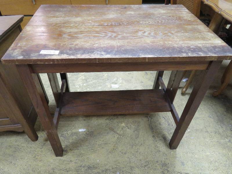 Antique Wood Desk