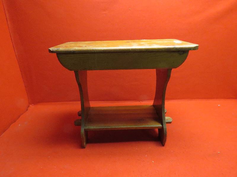 Wood End Table