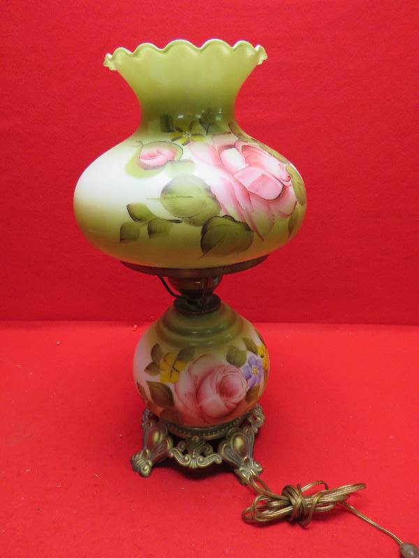 Vintage Hurricane Lamp