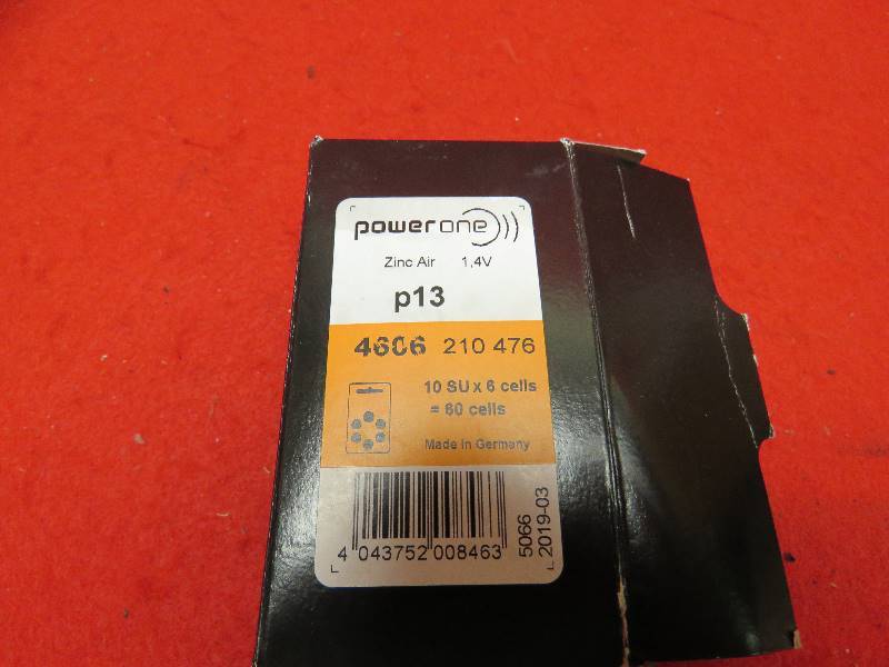 Hearing Aid Batteries