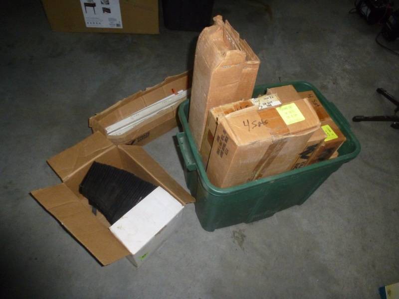 Green Tote of Drawer Slides