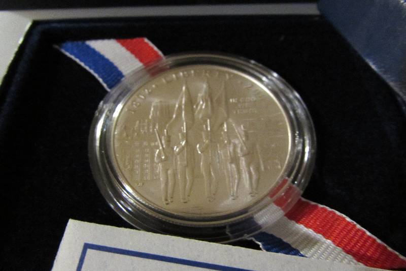 2002 US MINT, US MILITARY WEST POINT ACADAMY, BI CENTENNIAL COMMEMORATIVE COIN