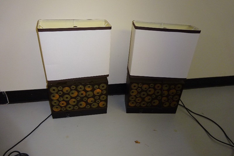 2 End Table Lamps