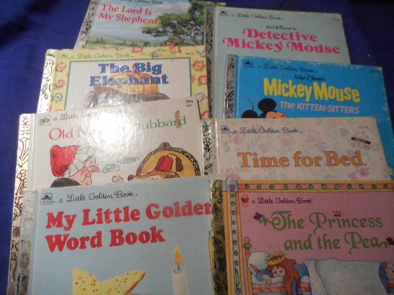 9 GOLDEN BOOKS