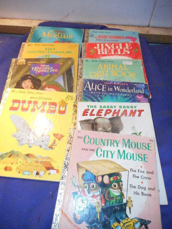 10 GOLDEN BOOKS